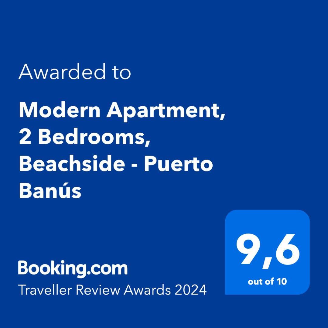 Modern Apartment - 2 Bedrooms, Beachside - Puerto Banus Marbella Exterior foto